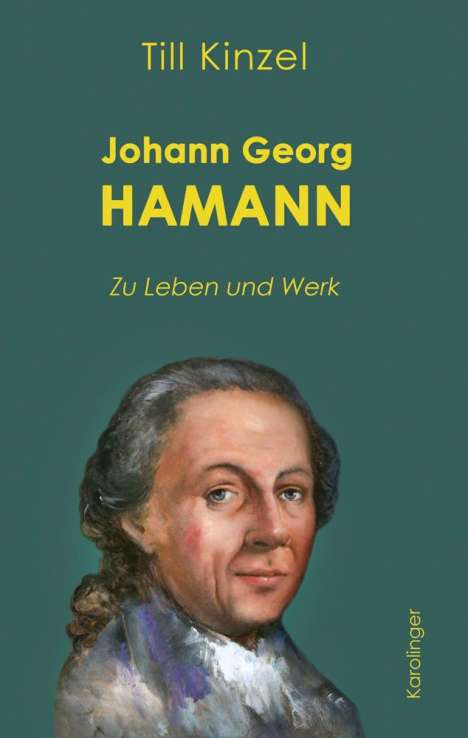 Till Kinzel: Johann Georg Hamann, Buch