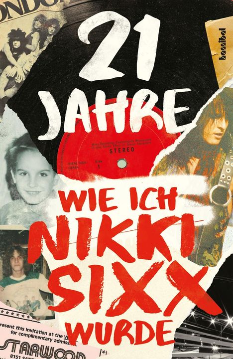 Nikki Sixx: 21 Jahre, Buch