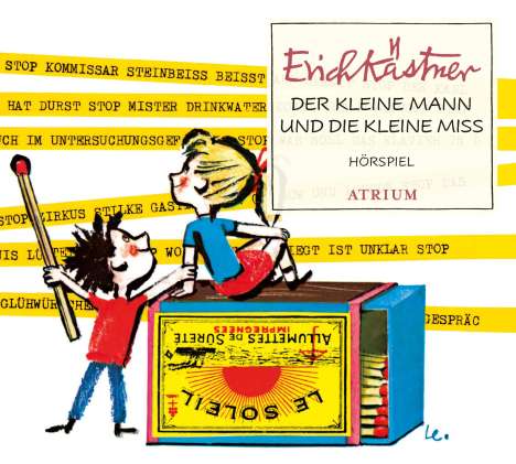 Erich Kästner: Der kleine Mann und die kleine Miss, CD