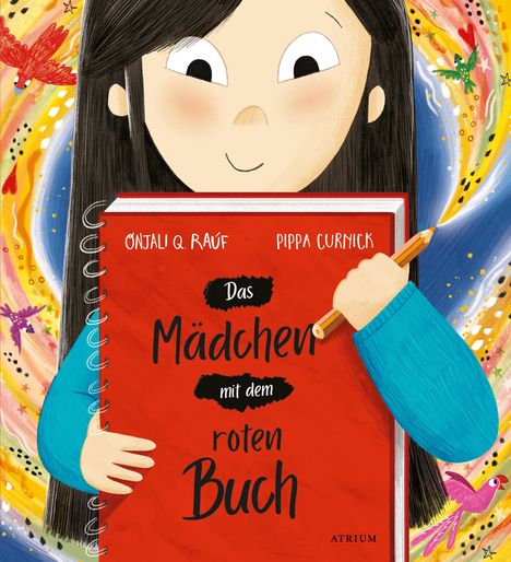 Onjali Q. Raúf: Das Mädchen mit dem roten Buch, Buch