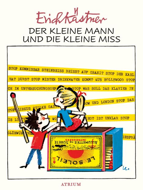 Erich Kästner: Der kleine Mann und die kleine Miss, Buch