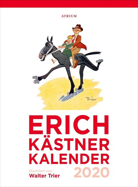 Erich Kästner: Der Erich Kästner Kalender 2020, Diverse