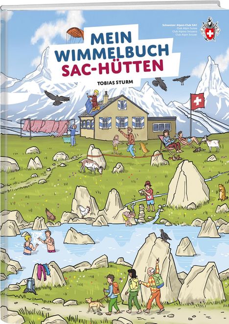 Nina Bieri: Bieri, N: Mein Wimmelbuch SAC-Hütte, Buch