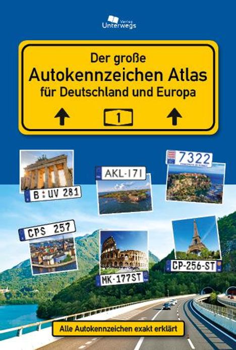 Manfred Klemann: AUTOKENNZEICHEN ATLAS für Deutschland und Europa, Buch