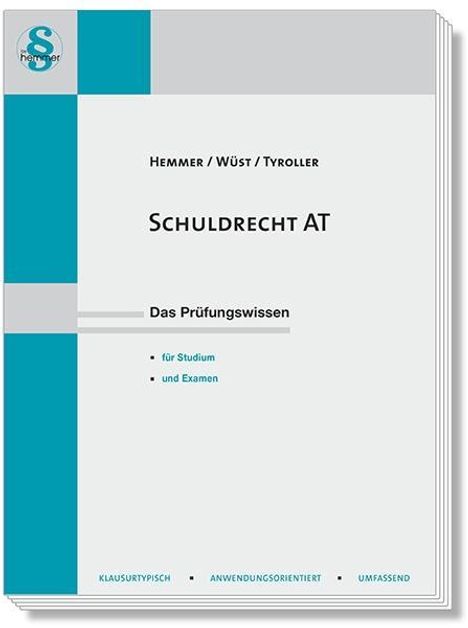 Karl-Edmund Hemmer: Hemmer, K: Schuldrecht AT, Buch
