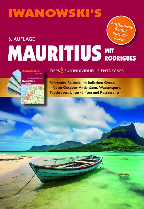 Stefan Blank: Mauritius mit Rodrigues - Reiseführer von Iwanowski, Buch