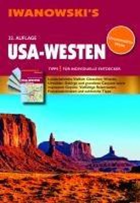 Margit Brinke: USA-Westen - Reiseführer von Iwanowski, Buch