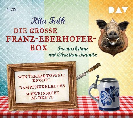 Rita Falk: Die große Franz-Eberhofer-Box, 12 CDs