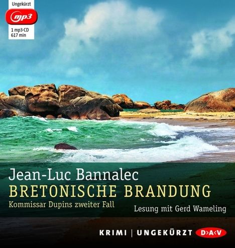 Jean-Luc Bannalec: Bretonische Brandung. Kommissar Dupins zweiter Fall, 1 MP3-CD, CD