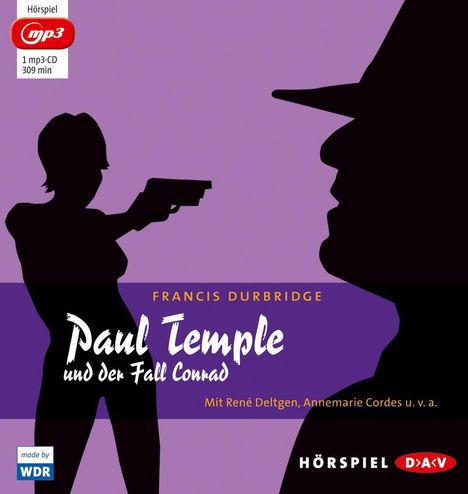 Francis Durbridge: Paul Temple und der Fall Conrad (mp3-Ausgabe), MP3-CD
