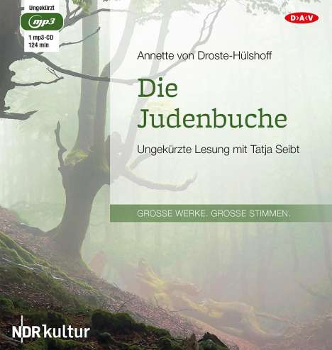 Annette von Droste-Hülshoff: Die Judenbuche, MP3-CD