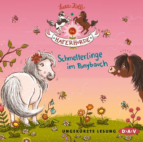 Suza Kolb: Die Haferhorde 04: Schmetterlinge im Ponybauch, 2 CDs