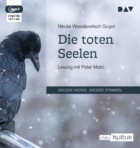 Nikolai Gogol: Die toten Seelen, 2 MP3-CDs