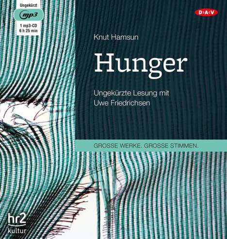 Knut Hamsun: Hunger, MP3-CD