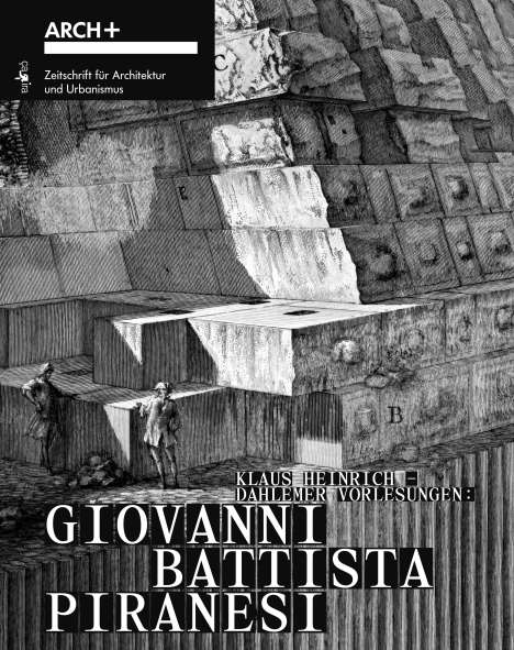 Klaus Heinrich: Giovanni Battista Piranesi, Buch