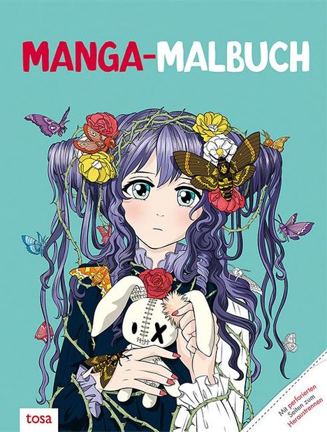 Manga-Malbuch, Buch