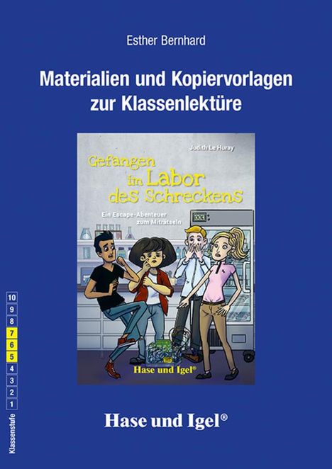 Esther Bernhard: Gefangen im Labor des Schreckens. Begleitmaterial, Buch