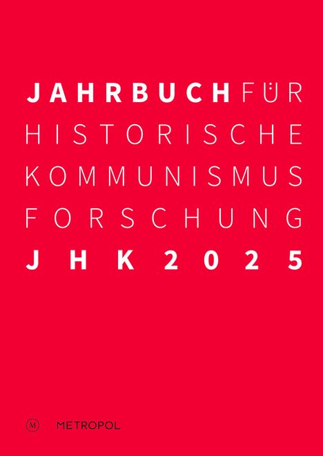 Jahrbuch für Historische Kommunismusforschung 2025, Buch