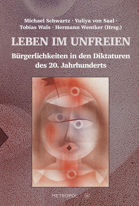 „Leben im Unfreien. Bürgerlichkeiten in den Diktaturen des 20. Jahrhunderts.“ Illustration mit abstrakter, geometrischer Figur.