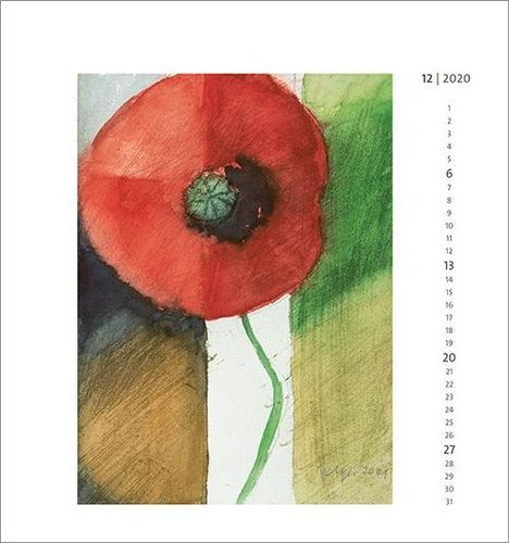 Blütentraum 2020 - Wandkalender, Diverse
