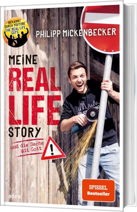 Philipp Mickenbecker: Meine Real Life Story, Buch