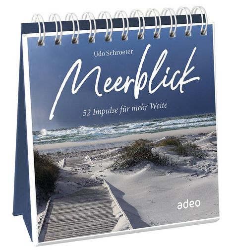 Udo Schroeter: Meerblick - Aufstellbuch, Buch