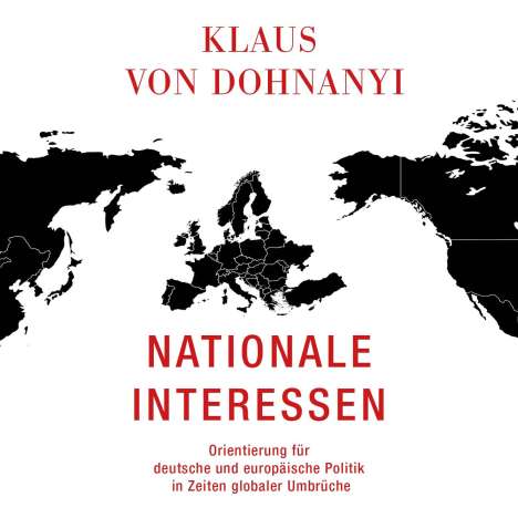 Klaus Von Dohnanyi: Nationale Interessen, MP3-CD