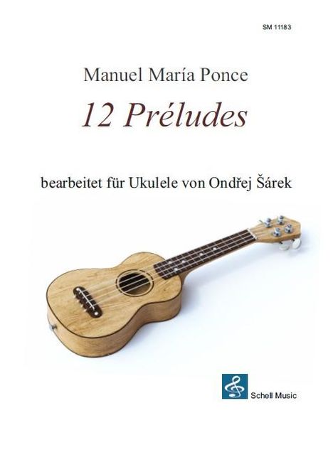 Manuel Maria Ponce: 12 Préludes, Noten