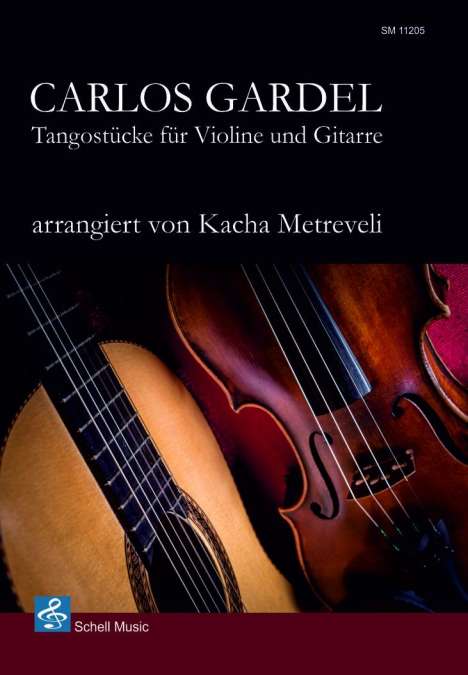 Carlos Gardel: Tangostücke für Violine und Gitarre, Buch