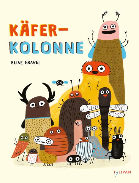 Elise Gravel: Käferkolonne, Buch