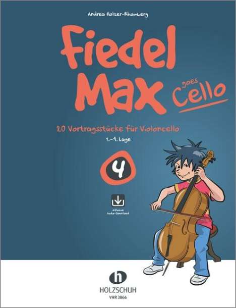 Fiedel-Max goes Cello 4, Buch