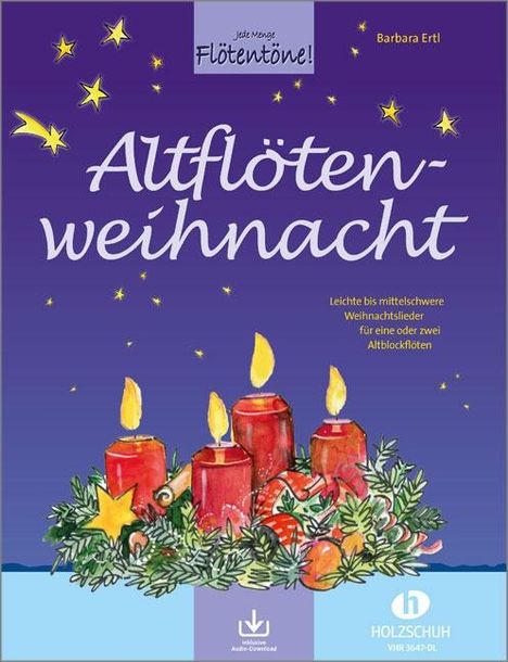 Altflötenweihnacht (mit Audio-Download), Buch