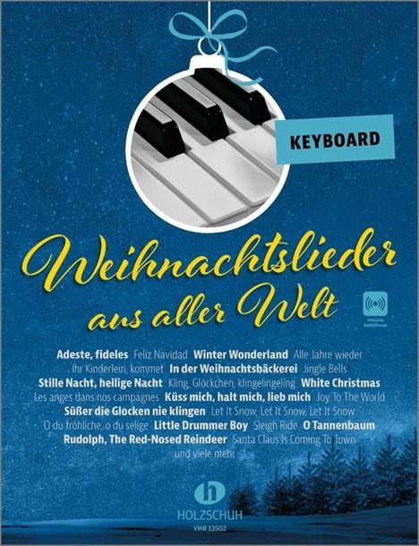 Weihnachtslieder aus aller Welt - Keyboard, Buch