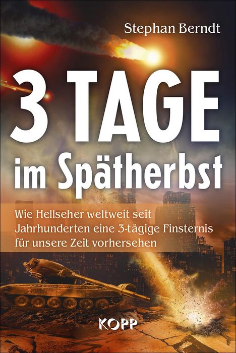 Stephan Berndt: 3 Tage im Spätherbst, Buch