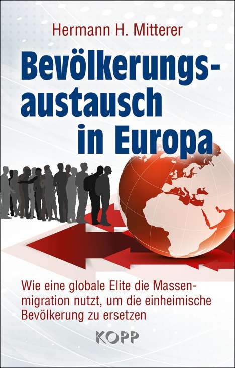 Hermann H. Mitterer: Bevölkerungsaustausch in Europa, Buch