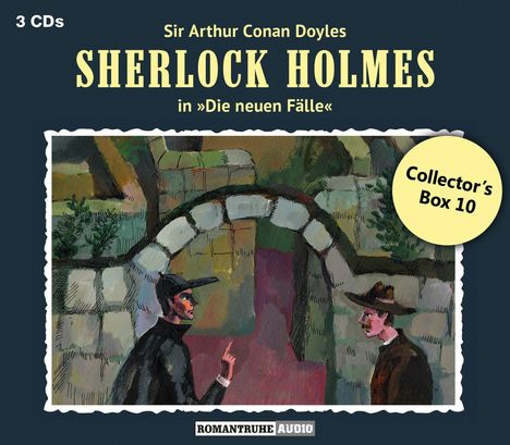 Sherlock Holmes - Die neuen Fälle: Collector's Box 10, 3 CDs