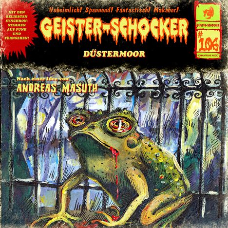 Masuth, A: Geister Schocker CD 106: Düstermoor, CD