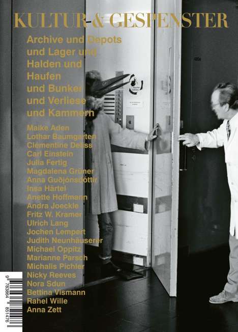 Maike Aden: Kultur &amp; Gespenster 21: Archive und Depots, Buch