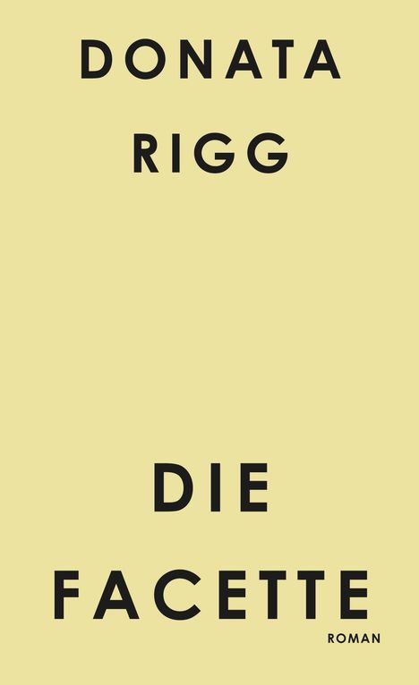 Donata Rigg: Rigg, D: Facette, Buch
