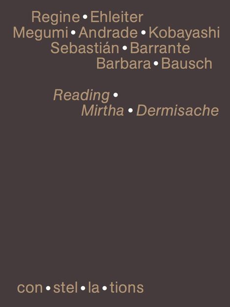 Regine Ehleiter: Reading Mirtha Dermisache, Buch