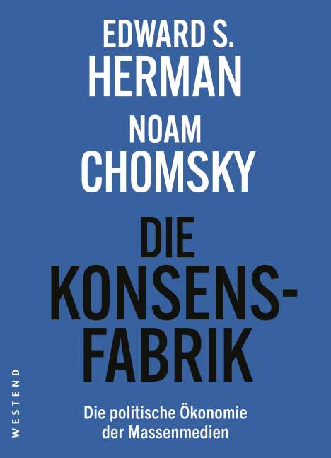 Edward S. Herman: Die Konsensfabrik, Buch