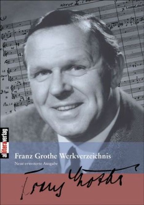 Franz Grothe Werkverzeichnis, Buch