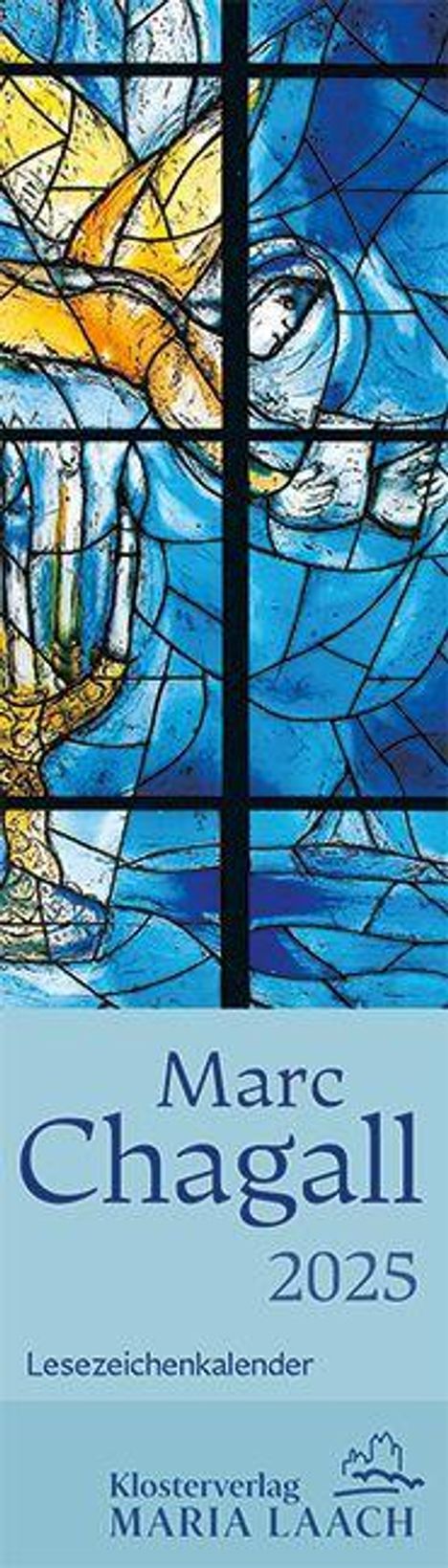 Lesezeichenkalender - Marc Chagall 2025, Kalender