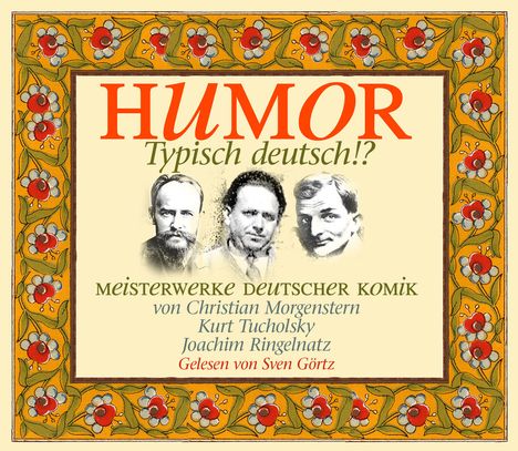 Christian Morgenstern: Humor: Typisch Deutsch!?, Audio-CD, CD