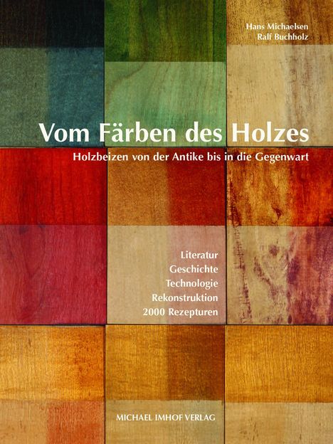 Hans Michaelsen: Vom Färben des Holzes, Buch