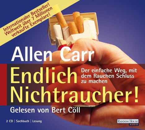 Allen Carr: Endlich Nichtraucher, 2 CDs