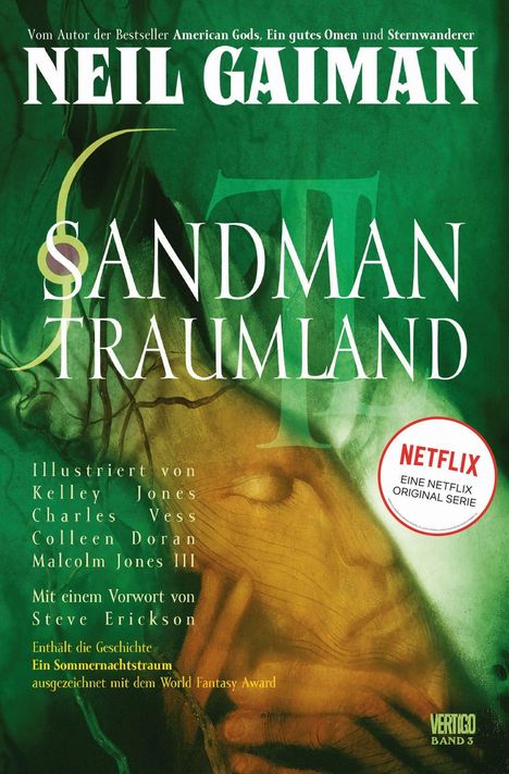 Neil Gaiman: Sandman 03 - Traumland, Buch