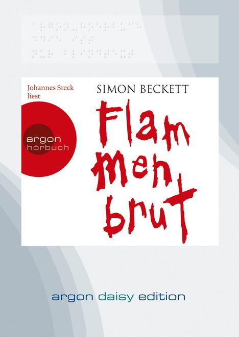 Simon Beckett: Flammenbrut, 1 MP3-CD, CD