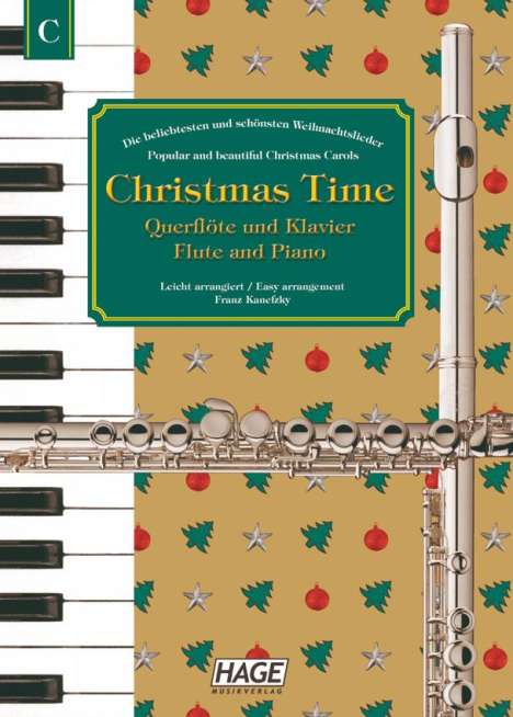Christmas Time für Querflöte und Klavier, Noten