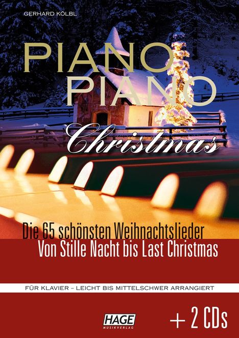 Piano Piano Christmas + 2 CDs, Noten